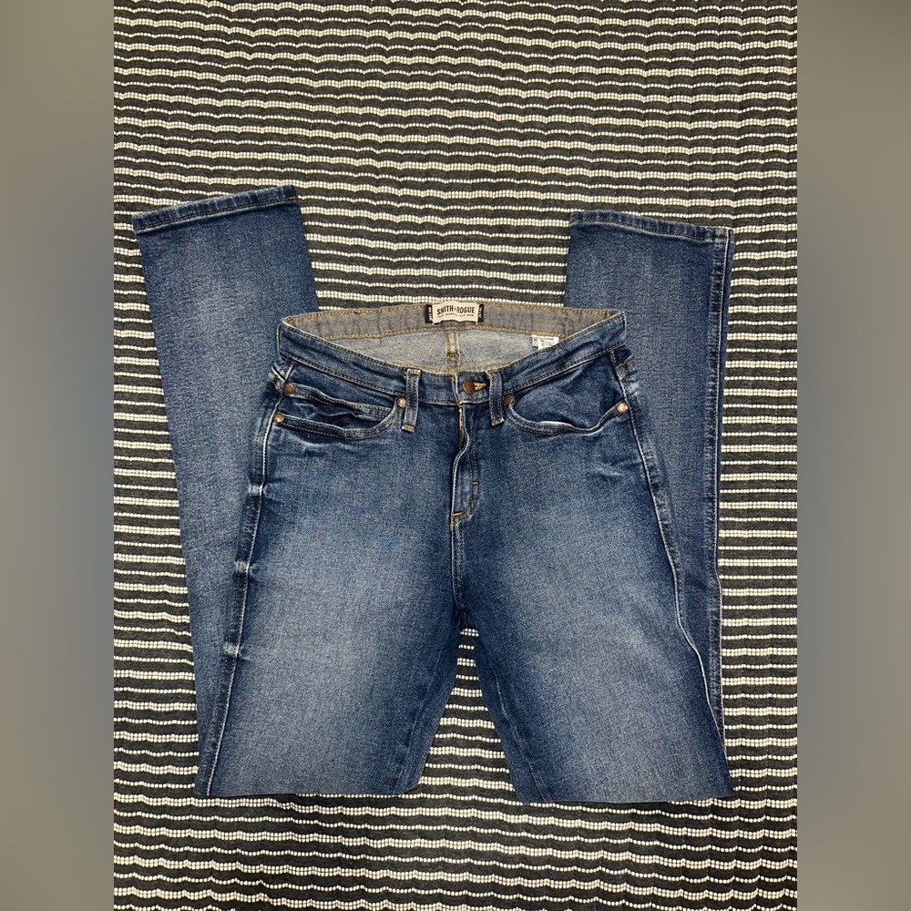 Classic Blue Straight Leg Women's Jeans